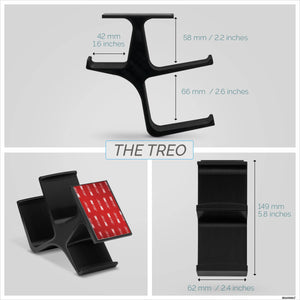 THE TREO - UNDER DESK DUAL HANGER